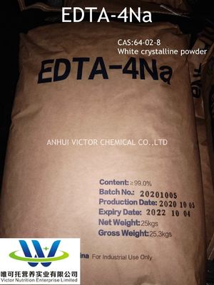 직물 보조 물질 EDTA-4na/EDTA-2na 식품 등급 최고의 EINECS 200-573-9