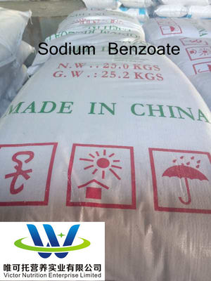 CAS 532-32-1 나트륨 벤조아이트 블랙 호스 내의 자연 보존 물질에 가장 좋습니다.