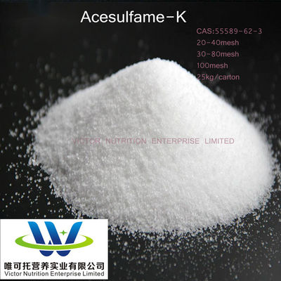 안정화 및 보존 식품 첨가물용 Acesulfame-K 분말 CAS 33665-90-6