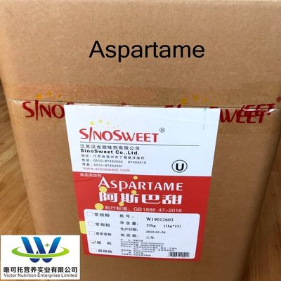 시노스weet 흰색 분말 식품 감미료 아스파탐 22839-47-0 주문