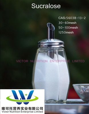 안정화 효과 식품 첨가물용 수크라로오스 분말 CAS 56038-13-2 EINECS 259-952-2