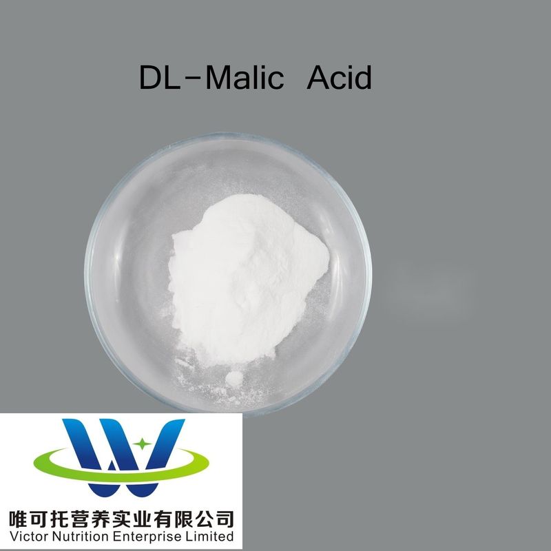식료품 첨가물 마લિક산 CAS 617-48-1 C4h6o5 99.0% 분 Dl-마લિક산 인증 HACCP